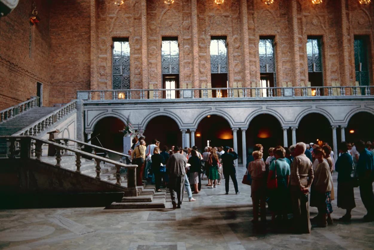Från Stadshusets torn till Storkyrkans silhuett