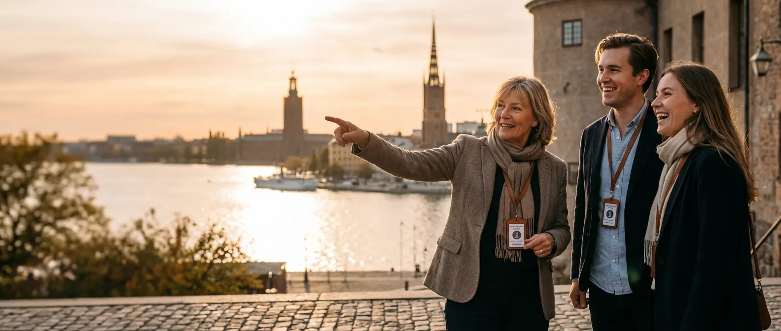 Varför samarbeta med Stockholms Auktoriserade Guider (SAG) ?