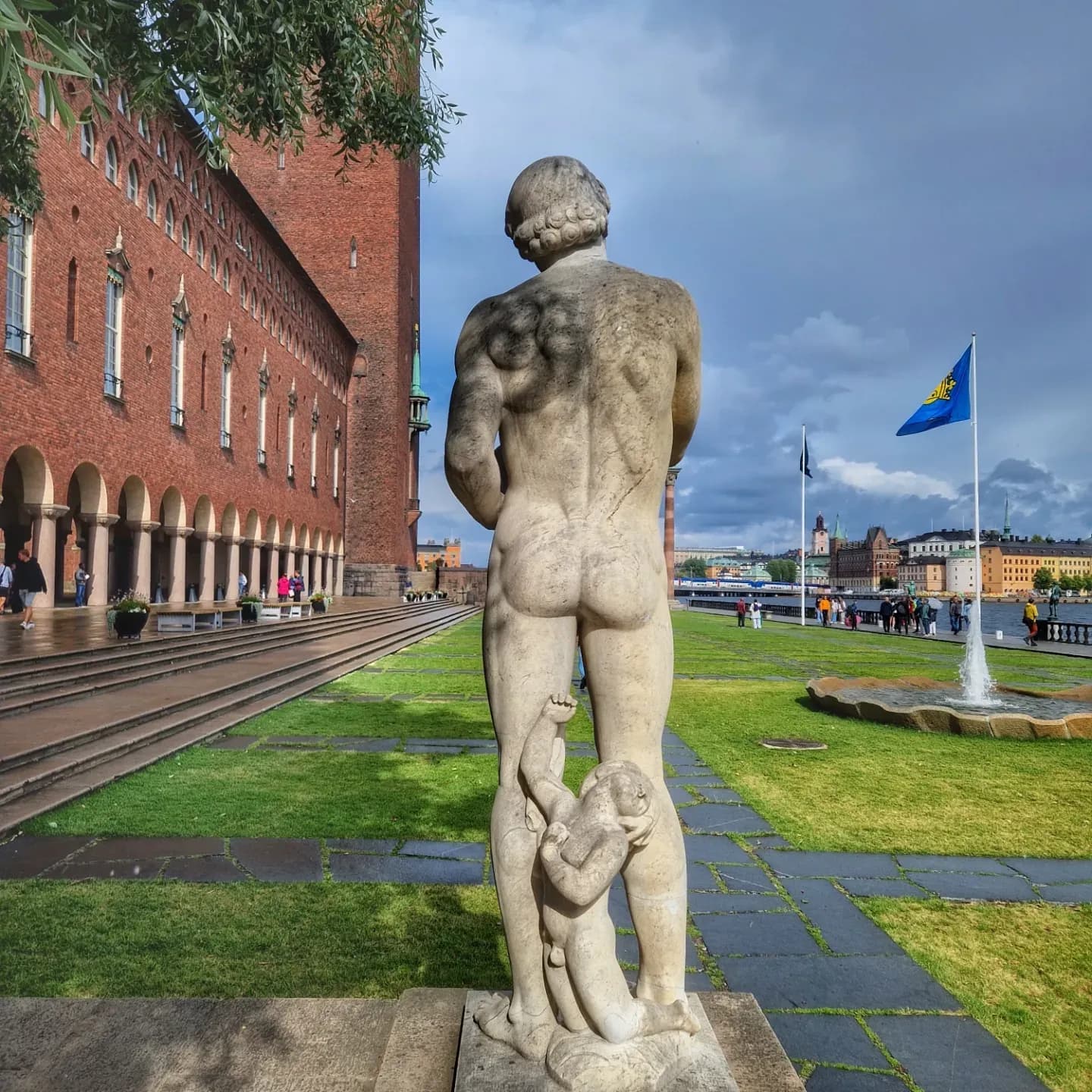 Från Stadshusets torn till Storkyrkans silhuett